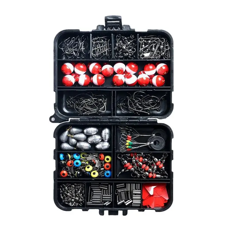 

Fishing Tackle Set 263pcs Fishing Tackles Fishing Gear Set Portable Tackle Box Kit Fishing Equipment For Rivers Lake Reservoir