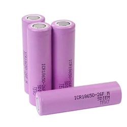 18650 battery 2600mAh 3.7V ICR18650 rechargeable lithium ion battery suitable for flashlight