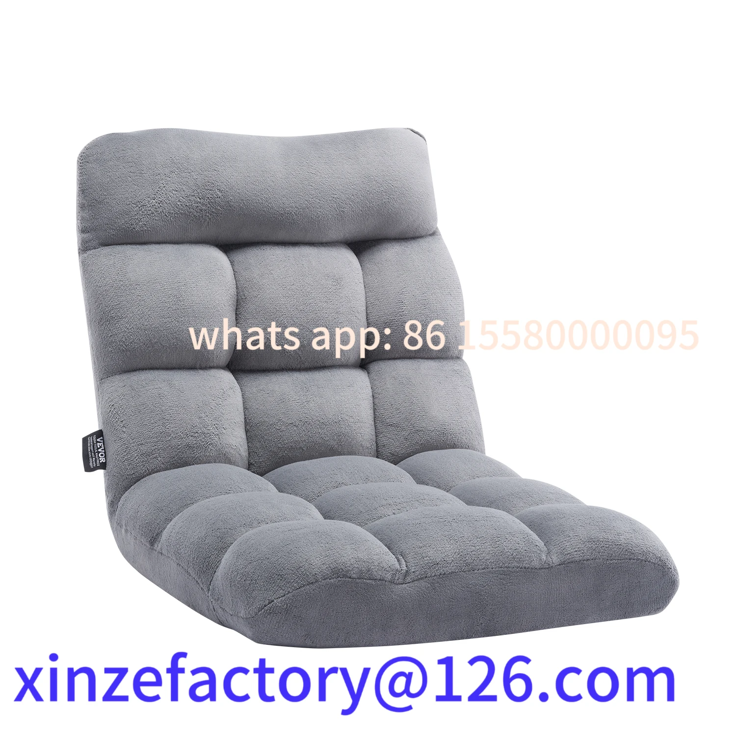 

Customizable Floor Recycled Foam Folding Sofa Multifunctional Floor Chair with Back Support Ideal for Sleep