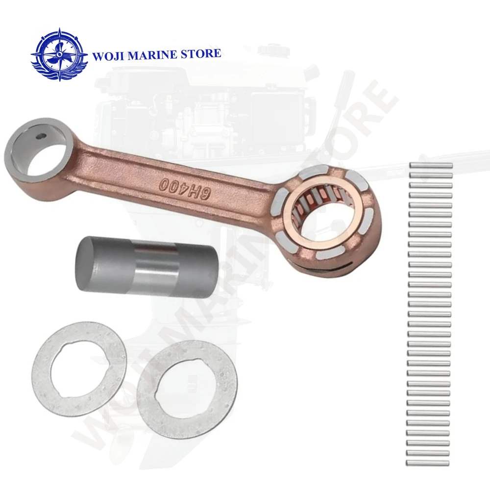 Connecting Rod Kit 6H4-11650-00 6H4-11651-00 boat motor for Yamaha 40HP 50HP Outboard Motor 2 stroke 6H4-11650 6H4-11651