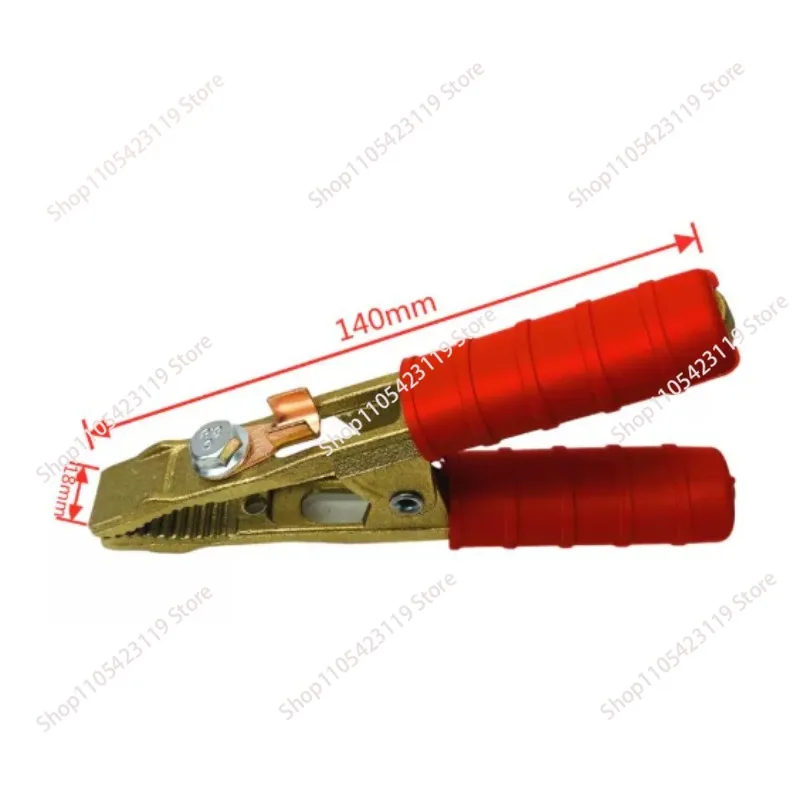 Pure copper battery charging clip, thickened car battery clip, electric clip, ground wire , large copper .