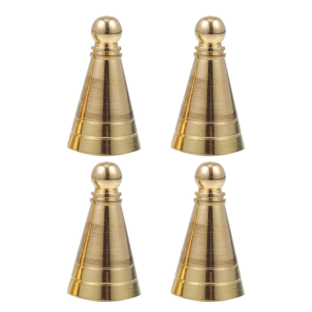 4 Pcs Brass Tower Incense Mold Burner Tool Suite DIY Copper Shape Making Mould Cone