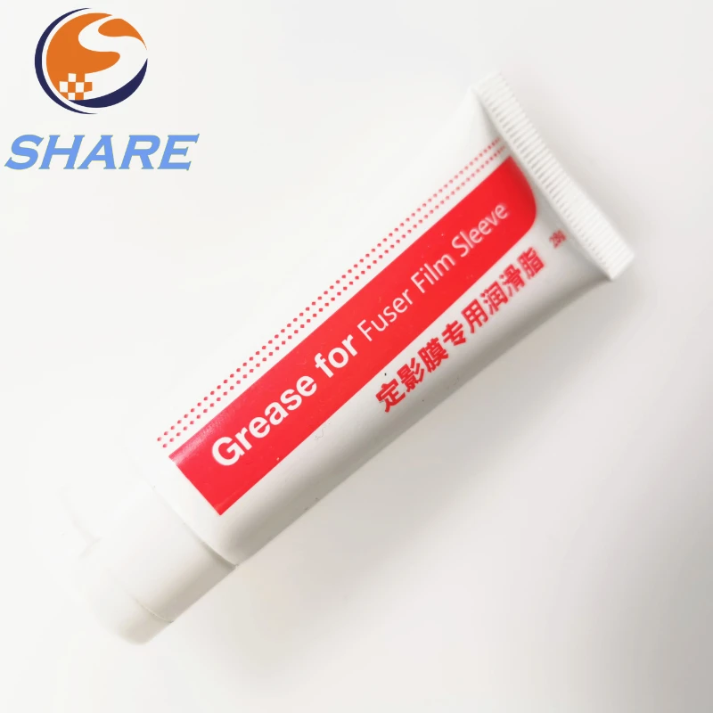 SHARE 28 gram High temperature resistantl Printer Gear Silicone Fuser Lubricant Fuser Film Silicone Grease for HP canon samsung