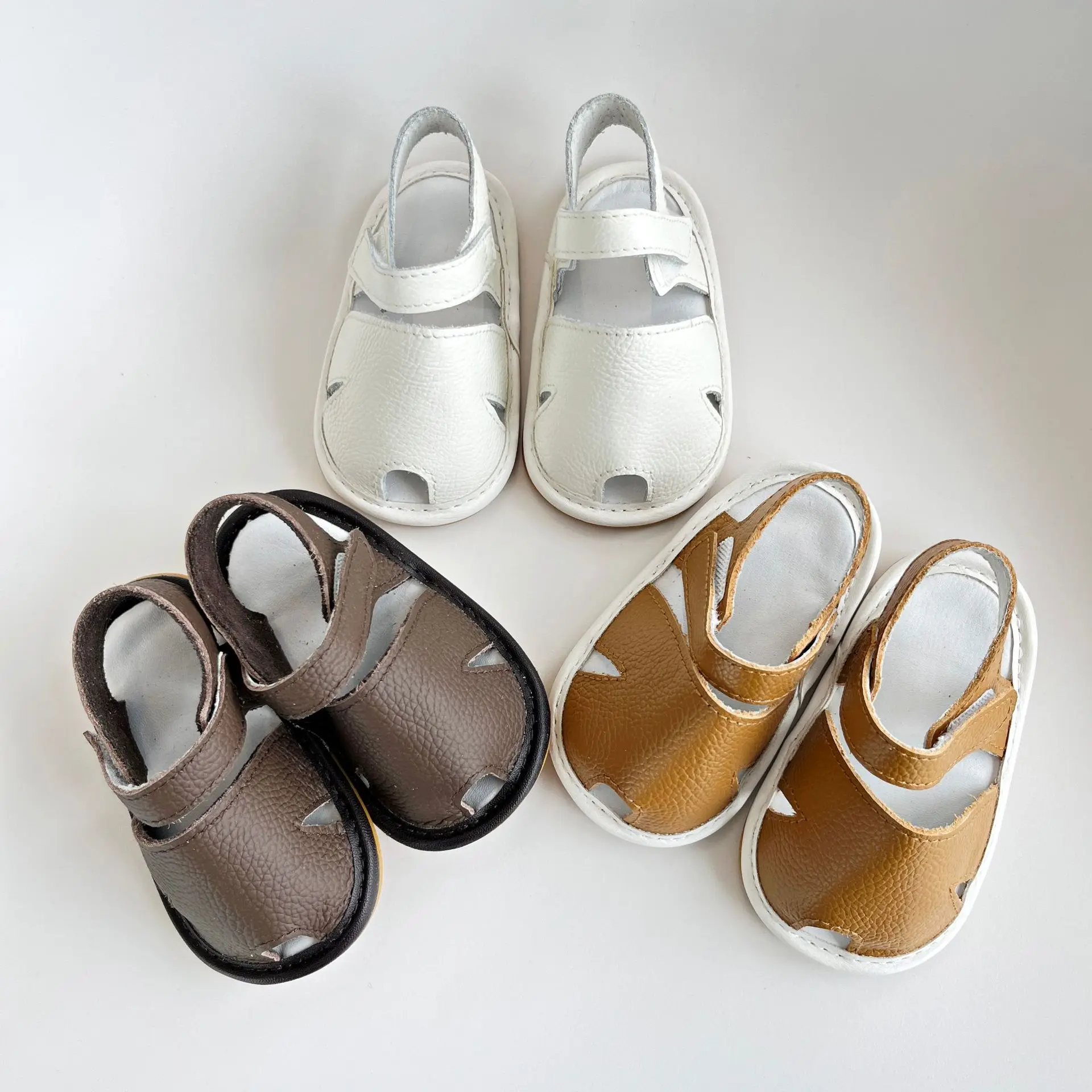 

Baby Boys Shoes Sandals Toddler Girls Casual Summer Leather Shoes Newborn Infant Barefoot Shoes Sapato Loafers Kids Items stuff