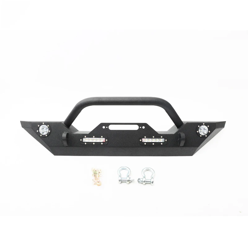 

4x4 automotive parts & accessories steel front bumper for Jeep wrangler JK 2007+ offroad bar parts