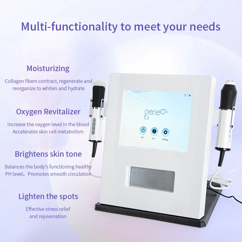 CO2 Nano Bubble Technology Oxygen Facial Lift Rejuvenation Skin Tightening Spa Salon Use 3 in 1