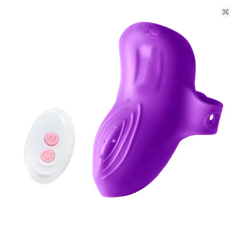 Remote Control Wearable Vibrating Panty Dual Area Stimulator Portable Intimate Massager for Female Adults
