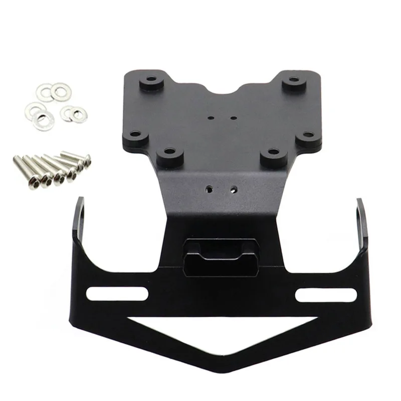 

For Yamaha Tenere 700 2019-2022 Motorcycle Rear License Plate Holder Bracket Tail Tidy Mudguard Eliminator CNC Aluminum Motor