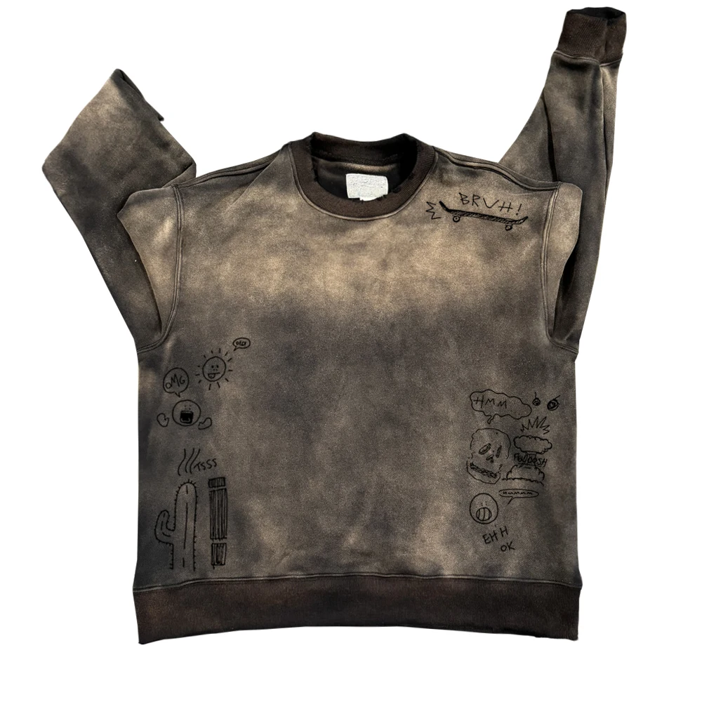 heavily-washed-high-street-graffiti-hoodie-450g-heavyweight-one-size-fits-all-comfortable-cotton-crewneck-sweatshirt