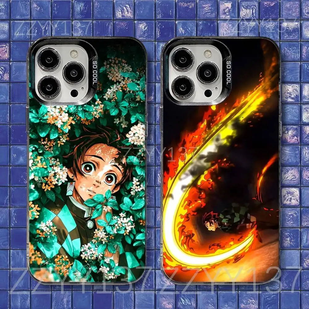 

Tanjiro Demon Slayer Phone Case For iPhone 16,15,14,13,12,11,8,7,Pro,Max,Plus,Mini,XS,SE Shockproof Matte Cover