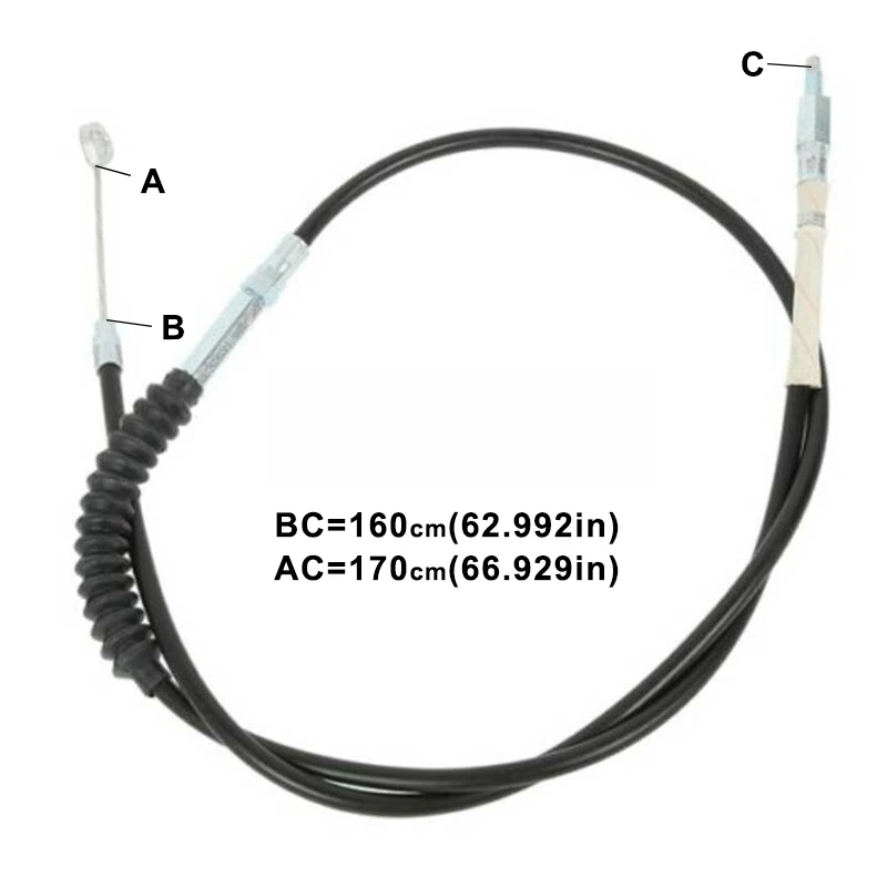 

Motorcycle 160CM Clutch Cable For Harley Sportster 1200 XL1200C 2011-2020 Seventy Two XL1200V 2013-2016