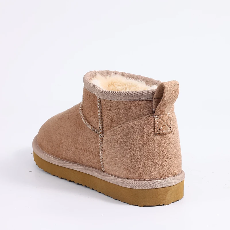 Bebealy Winter Fuzzy Mini Boots For Women Classic Suede Women Boots Fashion High Quality Antiskid Boots Warm Indoor House Boots