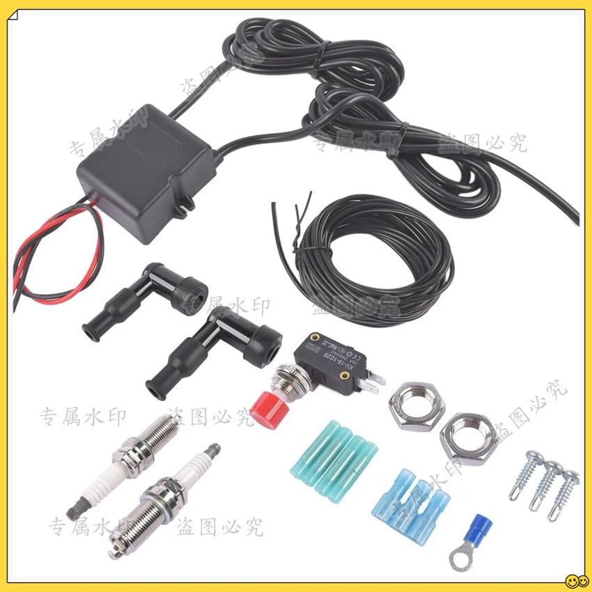 

Car And Motorcycle Flamethrower Kit 12V Exhaust Flame Kit Car And Truck Dual Flame Sprayer