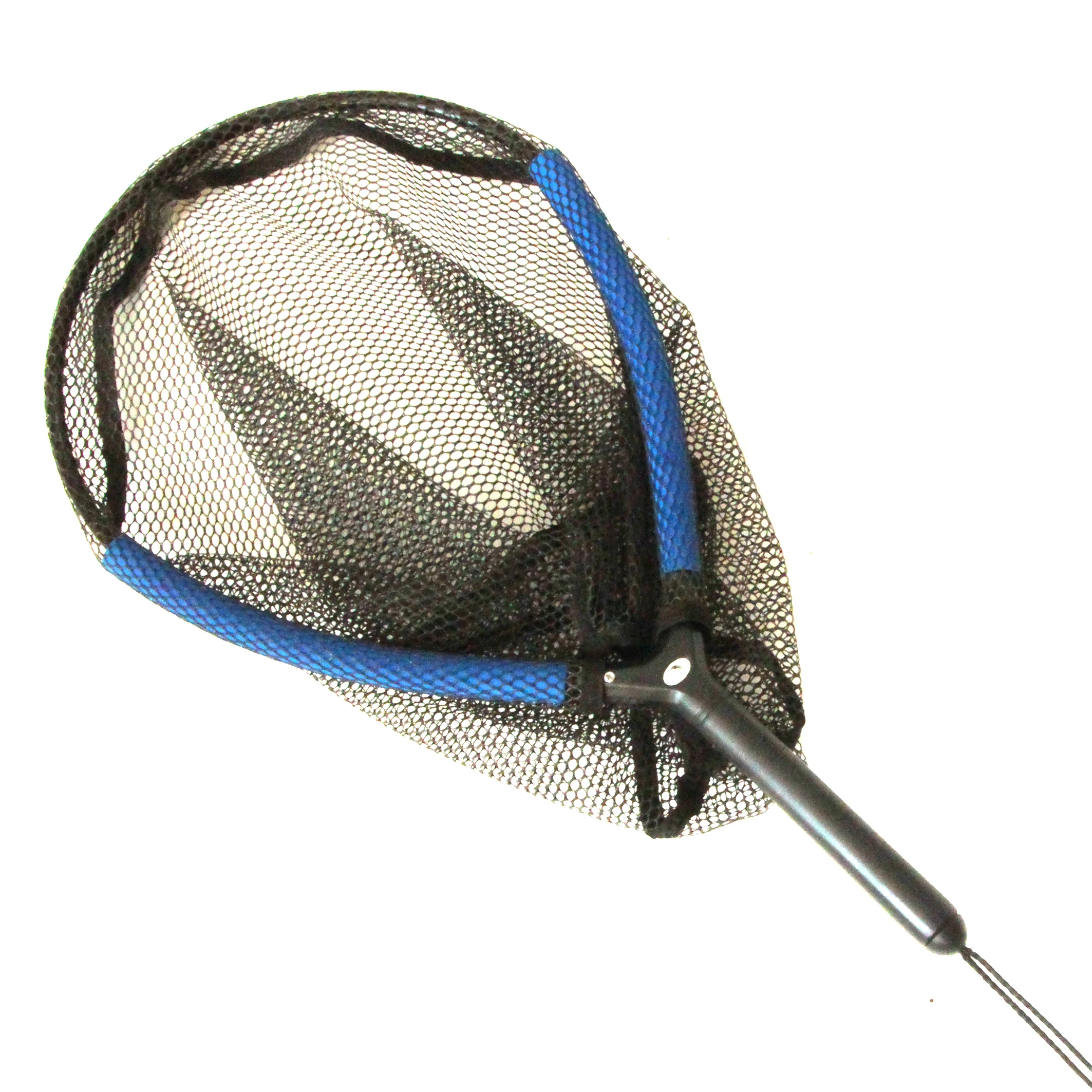 

30*40CM Floating Rubber Net Plastic Handle Fish Landing Net Fly Fishing Landing Nets