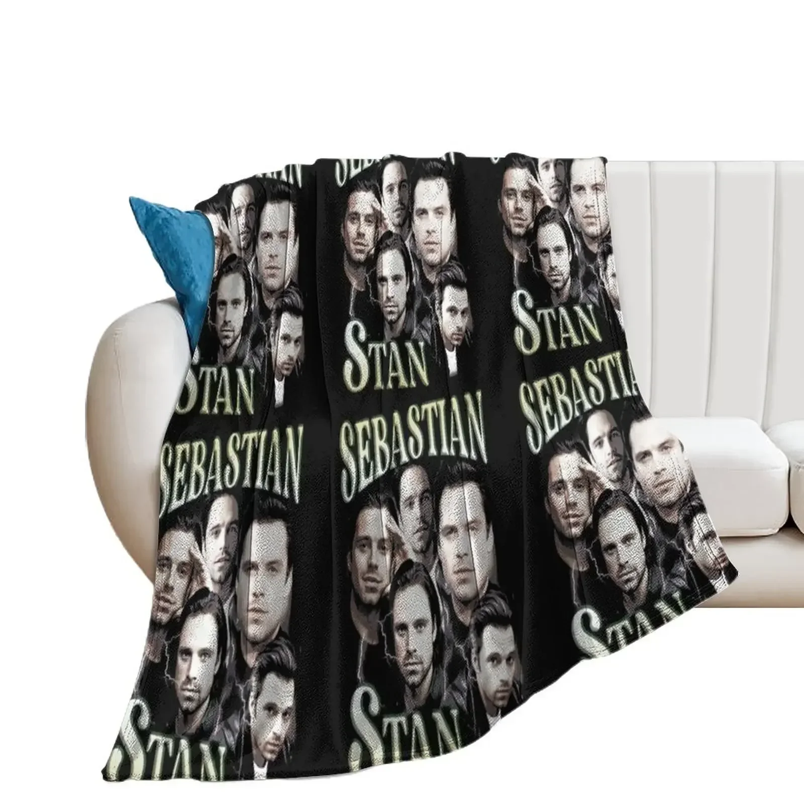 

Sebastian Stan Blankets | sebastian stan 2021 Stickers | sebastian stan father Blanket Throw Blanket christmas gifts Blankets