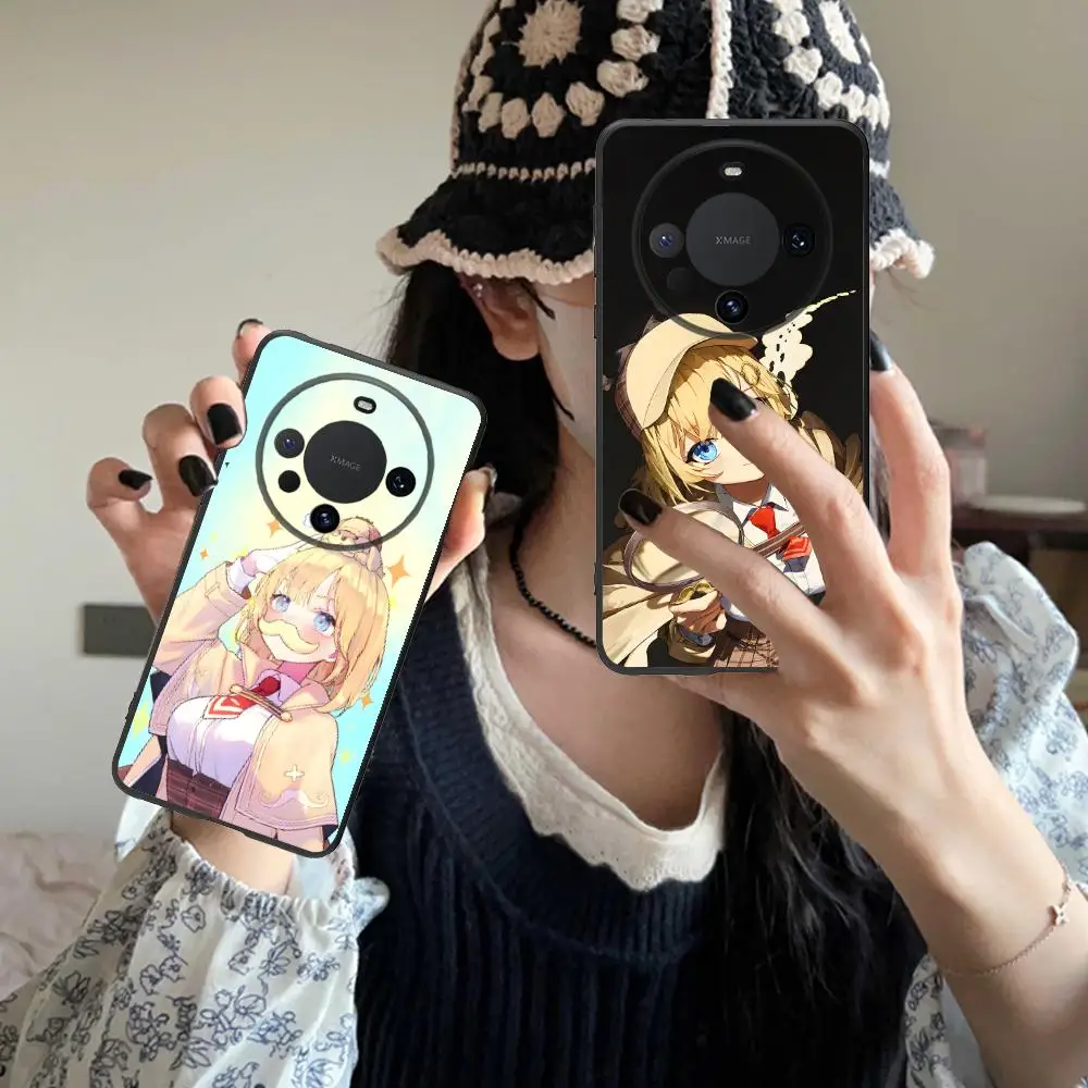 حافظة لهاتف هواوي ميت 60 50 40 30 20 10 برو بلس لايت E 5G طباعة ملونة واقية فاخرة جدًا