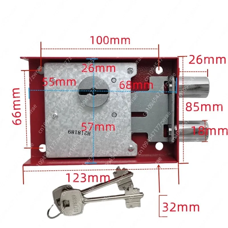 Safe blade lock, small safe, password box, mechanical lock