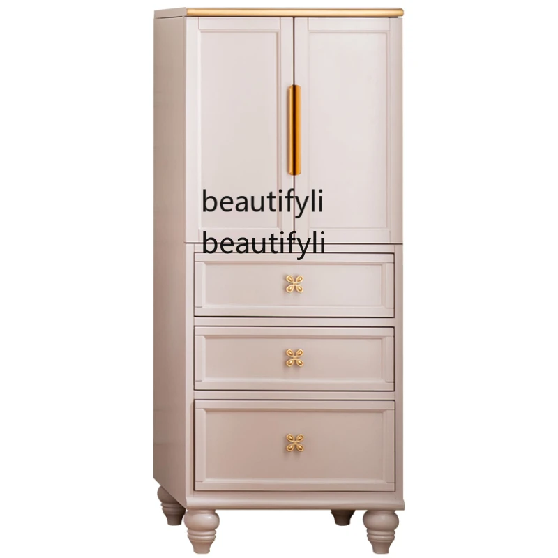 

yj Light Luxury Modern Storage Cabinet Flip Cosmetic Cabinet Minimalist Chest of Drawers Integrated Dressing Table