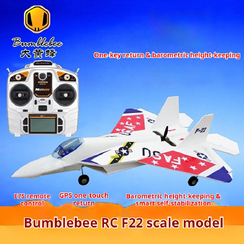 Avión modelo de ala fija RC con control remoto, Su-7, caza súper grande, juguete ensamblado DIY para aficionados y coleccionistas