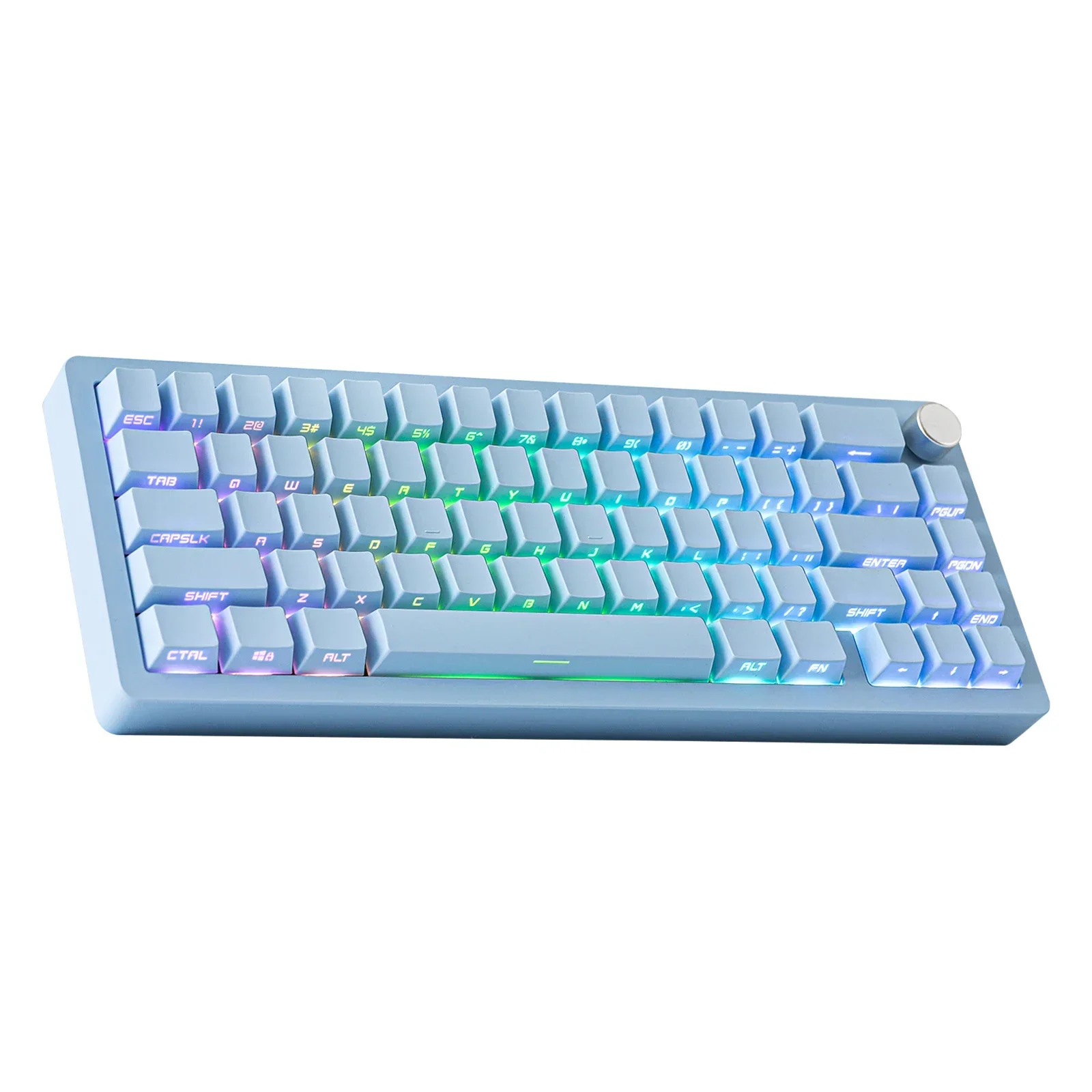 Epomaker Tide65 QMK/VIA 65 % QMK/VIA Drahtlose mechanische Gaming-Tastatur aus Aluminium, mechanische Tastatur, CNC-Aluminium