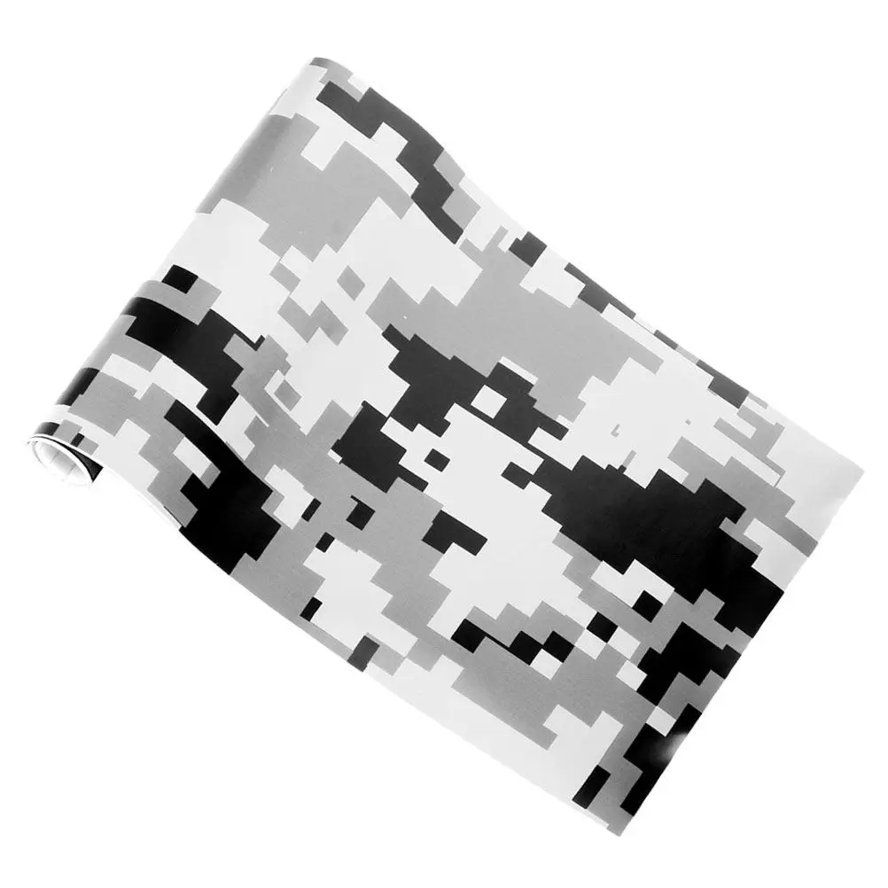 

Car Camouflage Vinyl Wrap Film Roll Stylish Camo Decal Sticker Fits Car Console Computer Laptop Bike Motorcycle