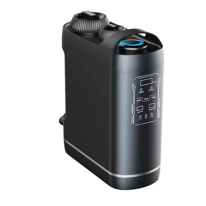 Hydrogen alkaline reverse osmosis water purifier under the sink