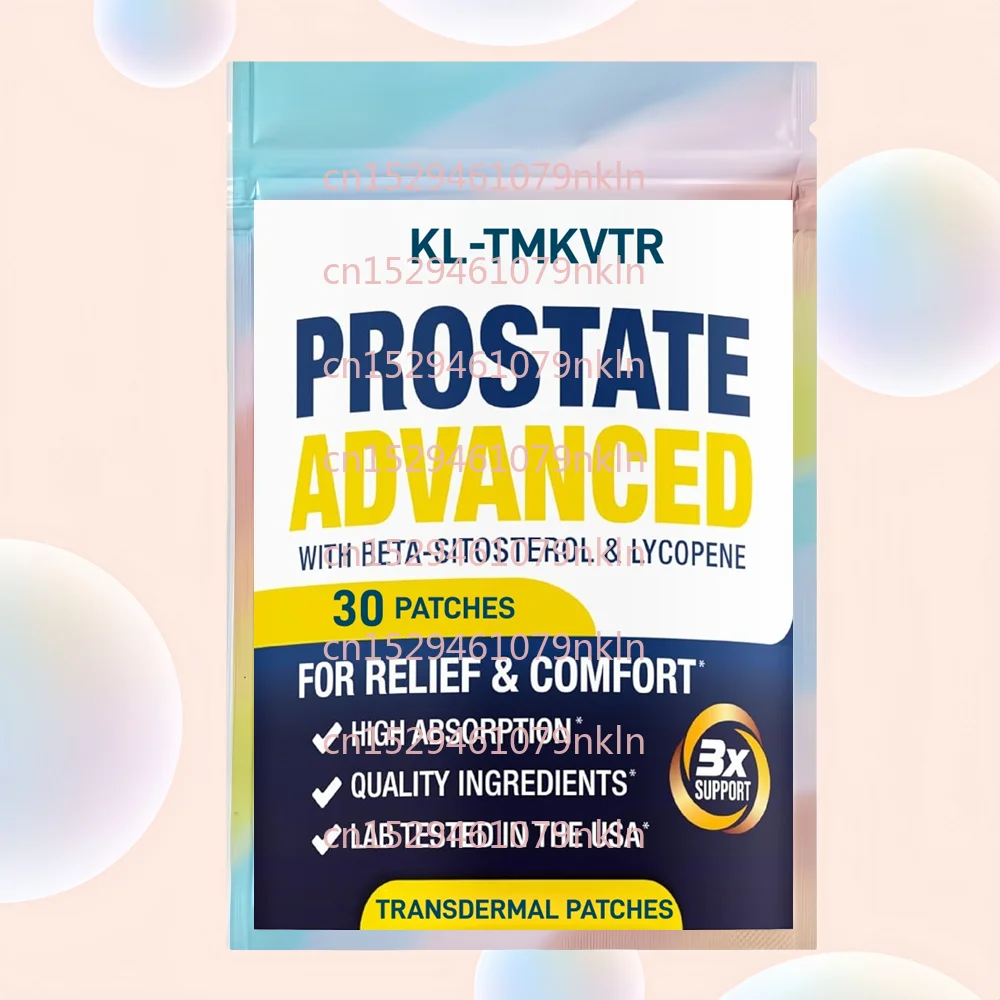 

30 Patches Prostate Health Transdermal Patches for Men – Reduce Bathroom Trips, Promote Sleep, Support Health & Bladder Emptying