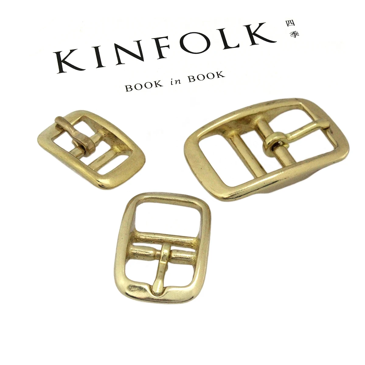 1pcs Solid Brass Belt Buckle Middle Center Bar Single Pin Belt Buckle Leather Craft Strap Belt 15mm/ 20mm/ 25mm