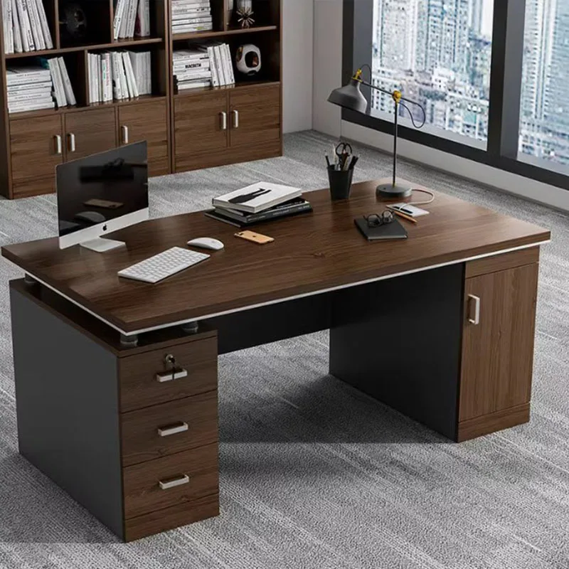 Household Upgrade Computer Desks Office Low Price Drawers Standing Computer Desks Study Storage Escritorios Modern Furniture