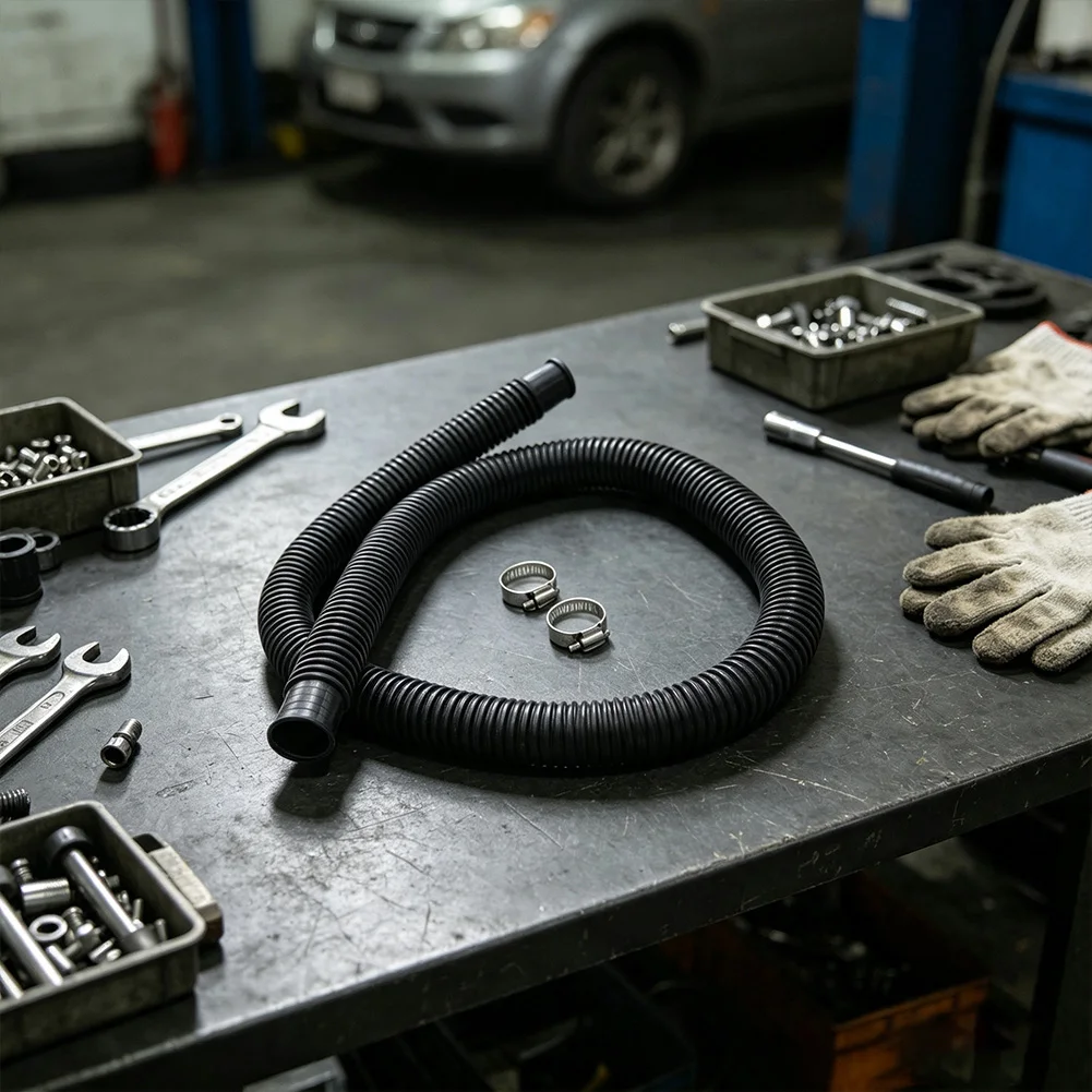 This Above Ground Swimming Pool Filter Vacuum Hose is Designed for Effective Water Management Size 3 Feet Long