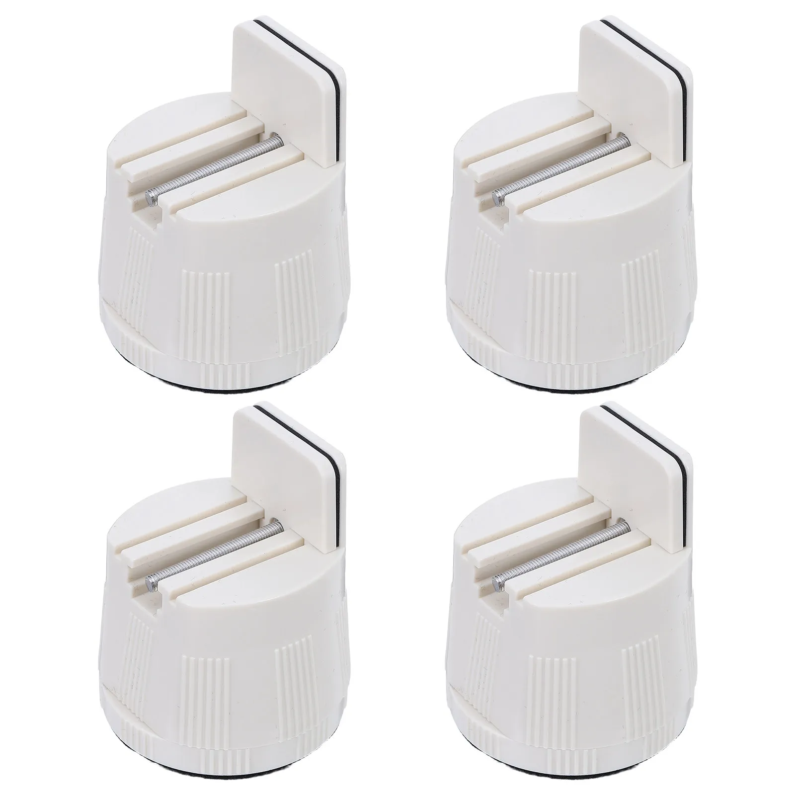 4-個の家具フットパッド高さ調節可能な滑り止めテーブル脚ライザー家庭用キッチン椅子デスクサイレントクランプ家具用