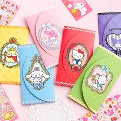 Japanese Cute Cartoon Combination Sanrio Kuromi Melody Hello Kitty Children's DIY Stickers