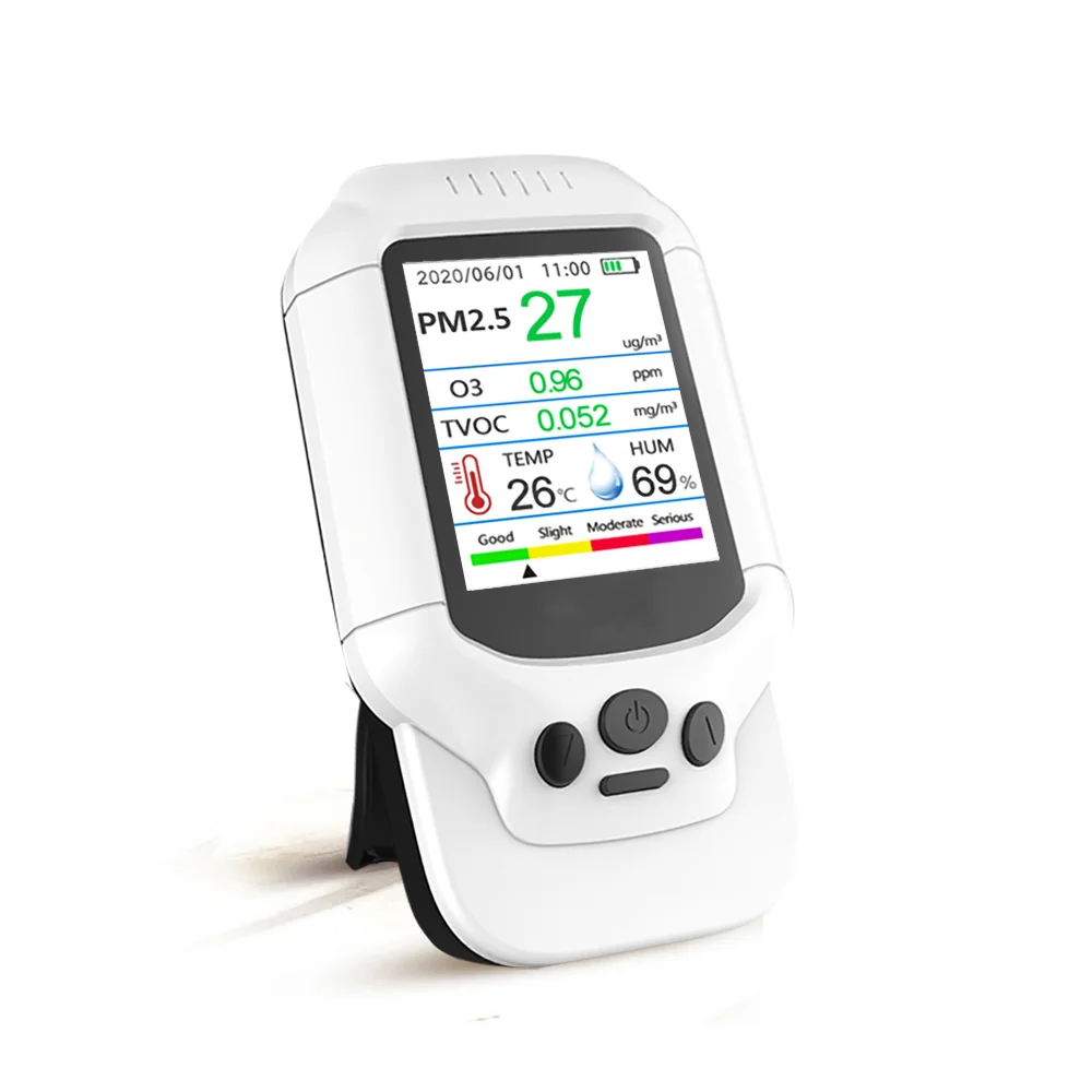 

Dienmern New DM502 O3 Portable Ozone Quality Detector LCD Display Multi-function Air Meter, Home Monitoring Instrument