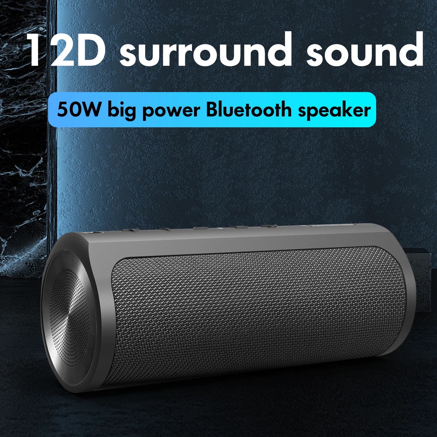 Xdobo Hero1999 50W Portable Wireless Bluetooth-compatible Speaker Sound Box TWS Power Bank Deep Bass Subwoofer