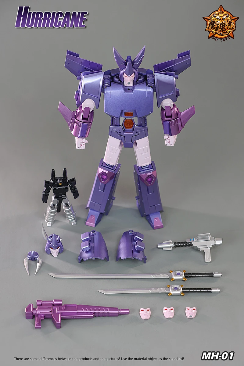 MHZ TOYS KO FT Cyclonus Super Alloy Cosmic Jet Fighter MH-01 MH01 Cyclonus MP Scale Toy