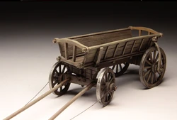 1/35 Die Cast Resin Drawing Model Assembly Kit Ukrainian Farm Wagon Unpainted Need Assembly Free Delivery