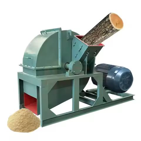 Biomass Pellet Machine Electric Wood Chipper Wood Tree Branch Vitality Wood Shredder