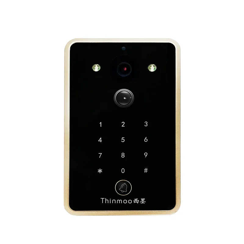 wireless WiFi Visual Intercom doorbell Smart  4 wire color video  phone with     mobile  app