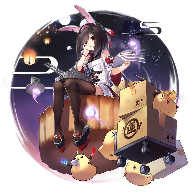 Three Ratels CYX15 Azur Lane USS Aww Anime pvc sticker for car bike motorcycle laptop wall stickers for home decoration