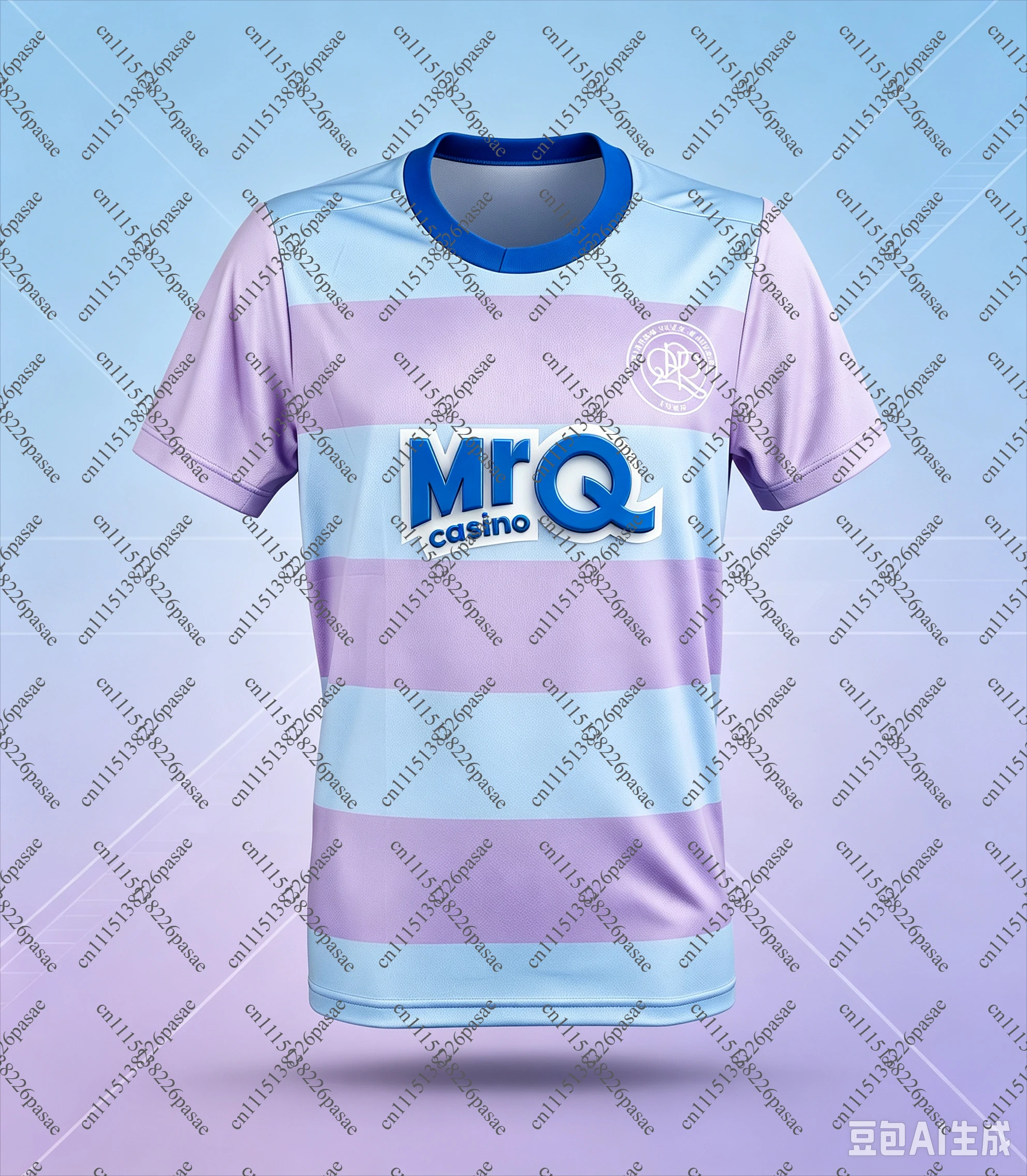 2026 Queens Park Rangers 3D Printed Football Jersey Men's Summer Quick Drying Short Sleeved T-shirt Family Matching Clothing