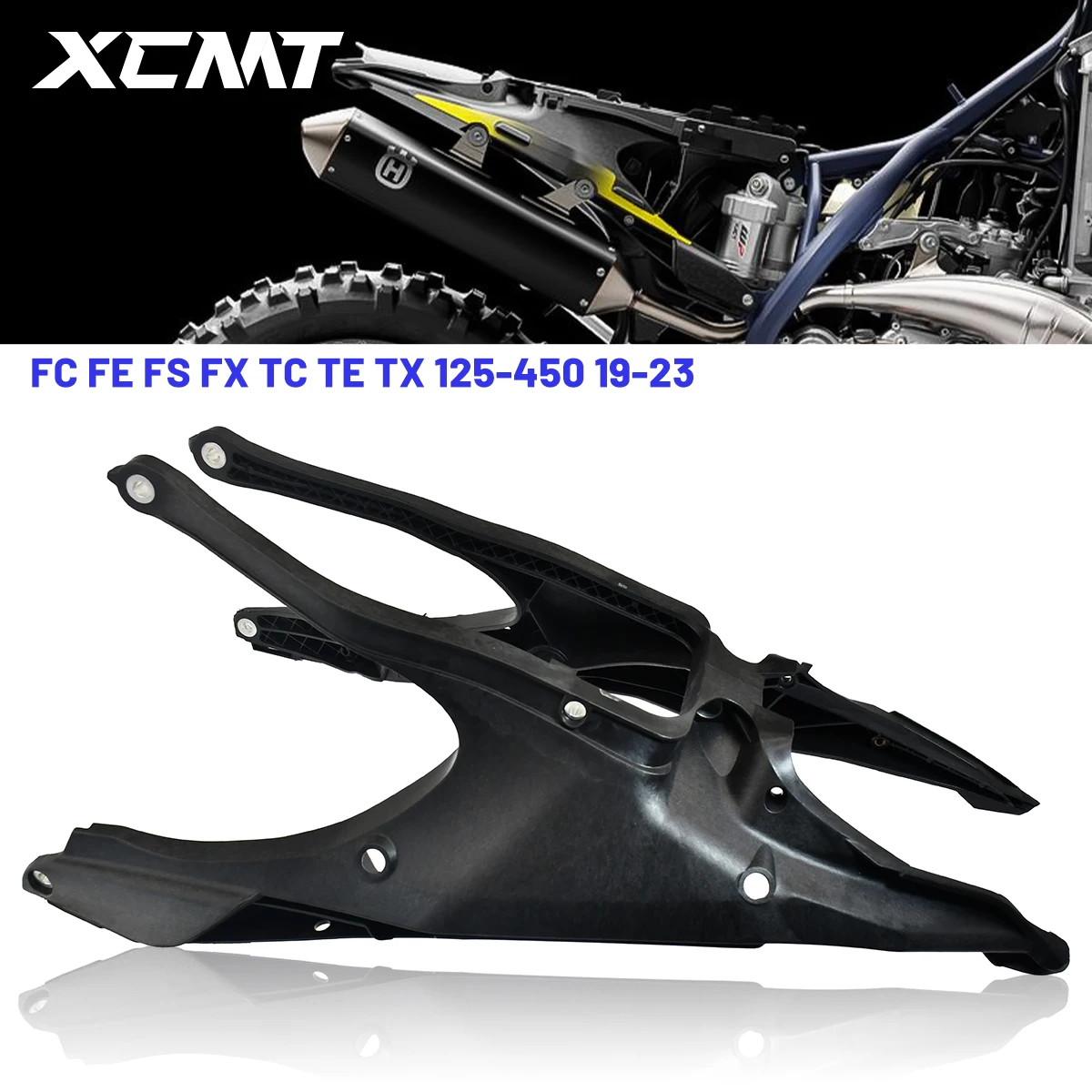 

Motorcycle Strengthen Subframe Rear Seat Support Frame Tailstock Mount For HUSQVARNA TC TX TE FC FX FE 150 250 350 450 2019-2023