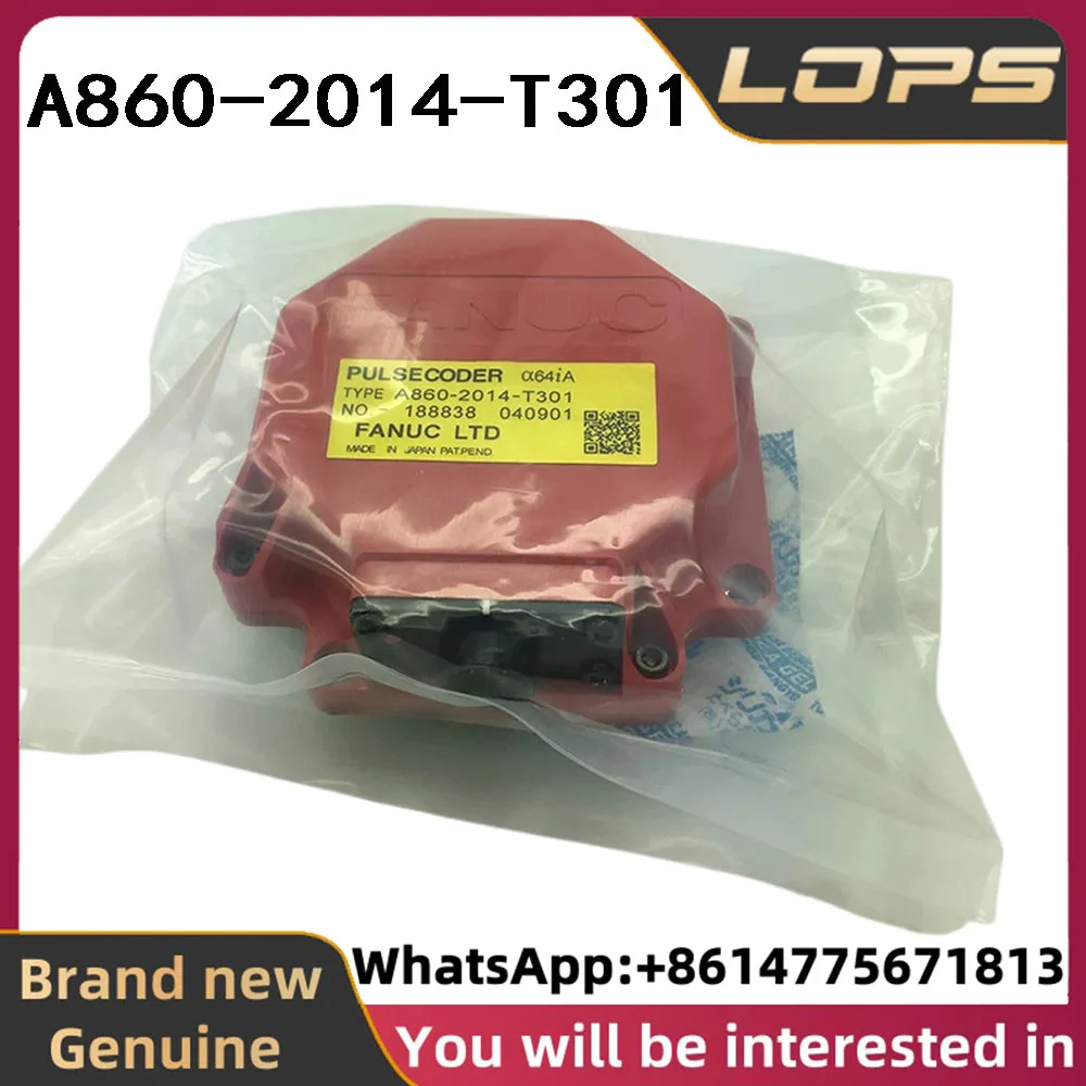 A860-2014-T301 brand new original FANUC encoder, available in stock, welcome to inquire.