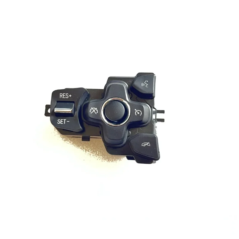 For Buick 13-15 New Regal LaCrosse Steering Wheel Switch Cruise Control Switch Voice Controlled Steering Wheel Button Black