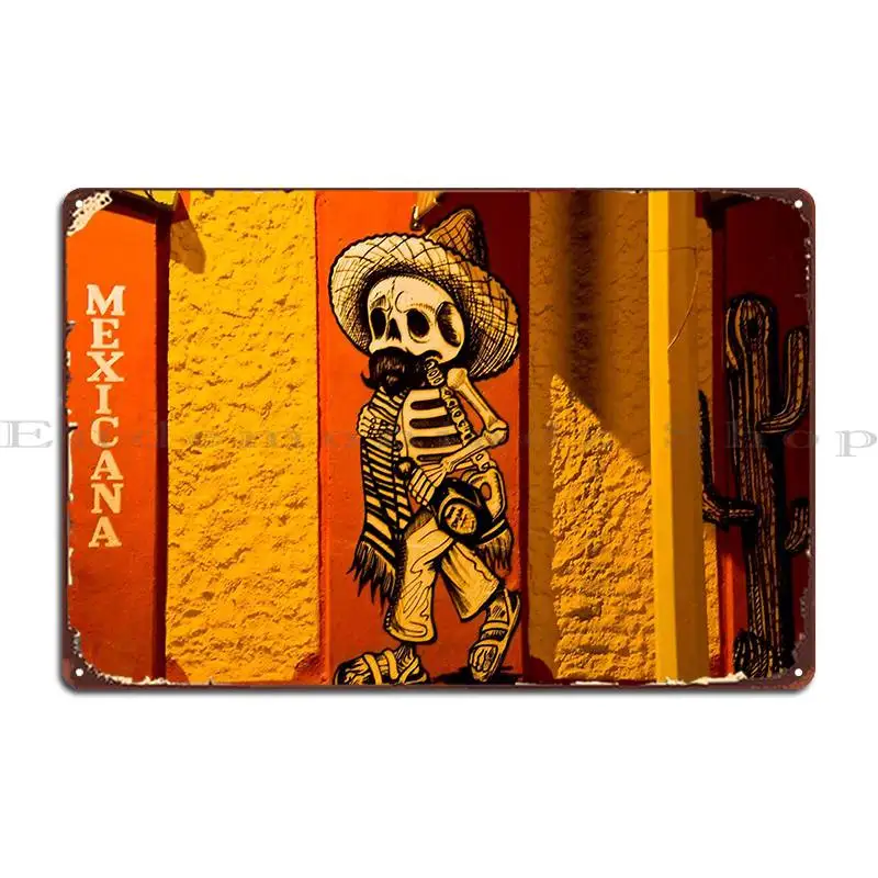 Sinal mexicano do metal de Don Julio, Clube personalizado, Caverna da parede, Cinema, Cartaz da lata