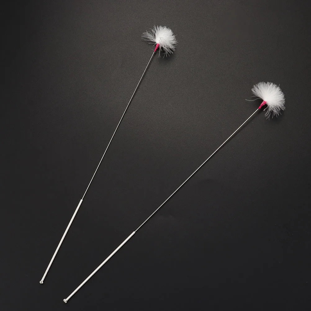 

4pcs Ear Cleaning Tools Goose Metal Handle Portable Earwax Removal Stick Multi-purpose Picks Home Use Spiral Clean