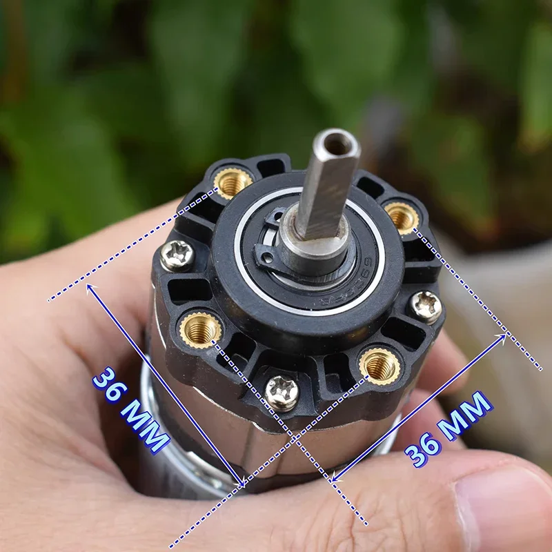 

42GP-755 DC12V Mini Gear Motor 1400RPM High Torque Reduction Planetary Gearbox for DIY Robot Toy Car