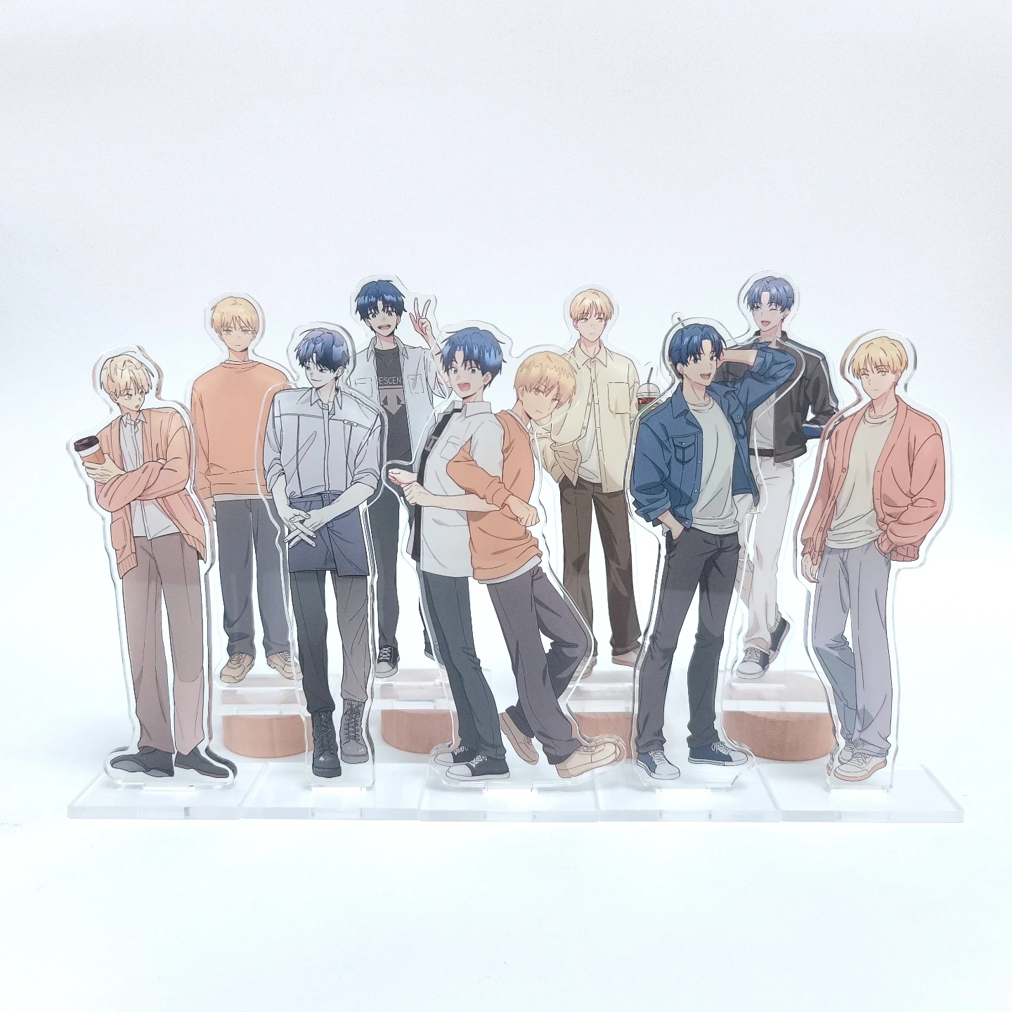 One Room TA Manhwa Acrylic Standee Anime Collectible Gift Desk Decor Key Chain