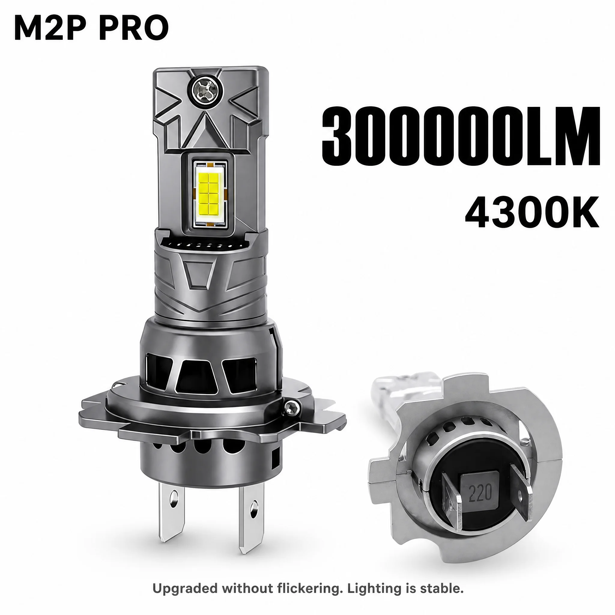 2pcs M2P H7 Led Headlight Kit H7Car LED Lamp LED Headlights Bulb RoHS H7 LIGHT