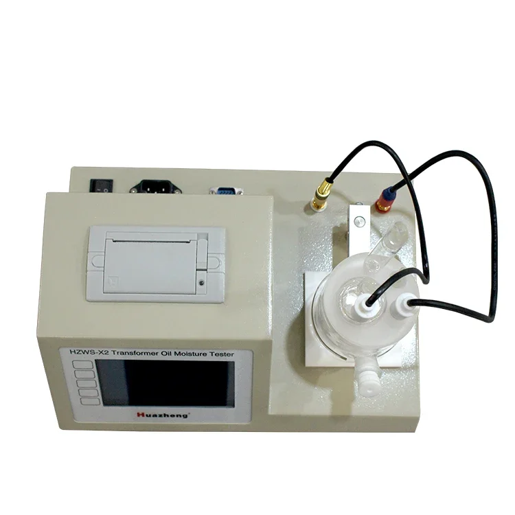 Intelligent  Oil Water Content Tester Karl Fischer Moisture Analysis  HZWS-X2   Analyzer