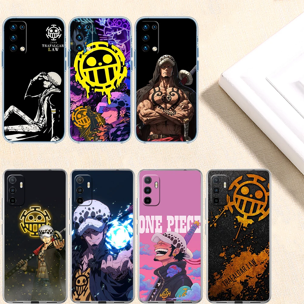 Funda para Teléfono DI32 One Piece Law para Motorola Moto E13 E15 E20 E22 E22I E22S E30 E32 E40 E7 E7I G Plus Power Play Stylus G22 G14